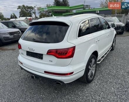 Ауди Ку 7 2013 в Тернополе на Automoto.ua Белый Ауди Ку 7, объемом двигателя 2.97 л и пробегом 124 тыс. км за 23500 $, фото 27 на Automoto.ua