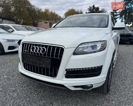 Ауди Ку 7 2013 в Тернополе на Automoto.ua Белый Ауди Ку 7, объемом двигателя 2.97 л и пробегом 124 тыс. км за 23500 $, фото 21 на Automoto.ua