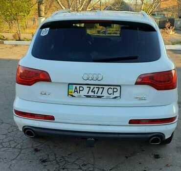 Ауди Ку 7 2014 в Запорожье на Automoto.ua Белый Ауди Ку 7, объемом двигателя 3 л и пробегом 247 тыс. км за 17500 $, фото 3 на Automoto.ua
