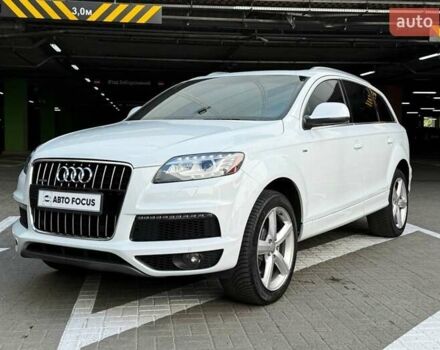 Ауди Ку 7 2014 в Киеве на Automoto.ua Белый Ауди Ку 7, объемом двигателя 3 л и пробегом 161 тыс. км за 16990 $, фото 2 на Automoto.ua