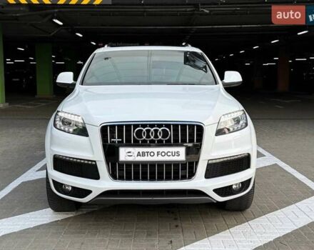Ауди Ку 7 2014 в Киеве на Automoto.ua Белый Ауди Ку 7, объемом двигателя 3 л и пробегом 161 тыс. км за 16990 $, фото 1 на Automoto.ua