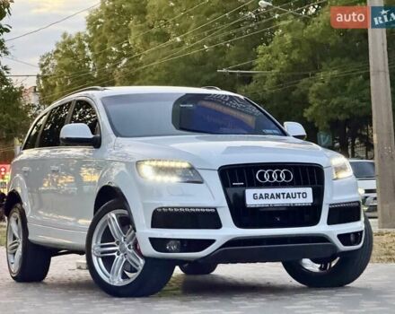 Ауді Ку 7 2014 у Одесі на Automoto.ua Білий Ауді Ку 7, об'ємом двигуна 3 л та пробігом 155 тис. км за 14999 $, фото 22 на Automoto.ua
