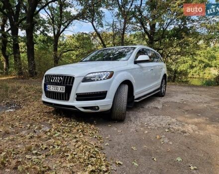 Ауди Ку 7 2014 в Днепре (Днепропетровске) на Automoto.ua Белый Ауди Ку 7, объемом двигателя 2.97 л и пробегом 196 тыс. км за 20000 $, фото 2 на Automoto.ua