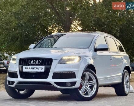 Ауді Ку 7 2014 у Одесі на Automoto.ua Білий Ауді Ку 7, об'ємом двигуна 3 л та пробігом 155 тис. км за 14999 $, фото 10 на Automoto.ua