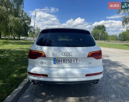 Ауді Ку 7 2014 у Одесі на Automoto.ua Білий Ауді Ку 7, об'ємом двигуна 2.97 л та пробігом 333 тис. км за 17529 $, фото 9 на Automoto.ua