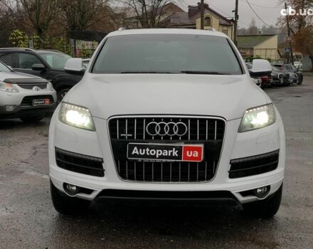 Белый Ауди Ку 7, объемом двигателя 3 л и пробегом 205 тыс. км за 15890 $, фото 1 на Automoto.ua
