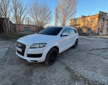 Белый Ауди Ку 7, объемом двигателя 3 л и пробегом 170 тыс. км за 14999 $, фото 1 на Automoto.ua