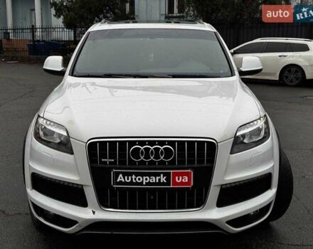 Білий Ауді Ку 7, об'ємом двигуна 3 л та пробігом 78 тис. км за 17490 $, фото 4 на Automoto.ua