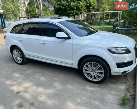 Белый Ауди Ку 7, объемом двигателя 3 л и пробегом 156 тыс. км за 23800 $, фото 2 на Automoto.ua