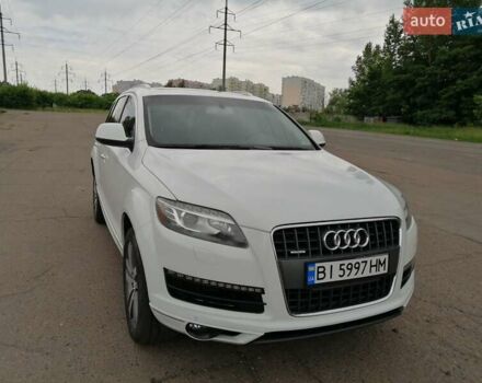 Ауди Ку 7 2015 в Полтаве на Automoto.ua Белый Ауди Ку 7, объемом двигателя 3 л и пробегом 118 тыс. км за 20500 $, фото 5 на Automoto.ua