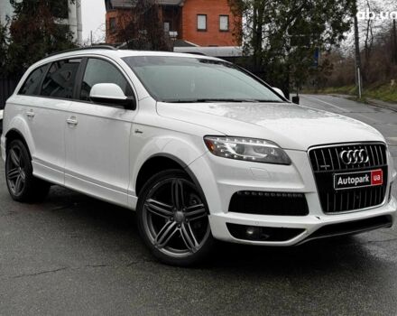 Білий Ауді Ку 7, об'ємом двигуна 3 л та пробігом 78 тис. км за 17490 $, фото 6 на Automoto.ua