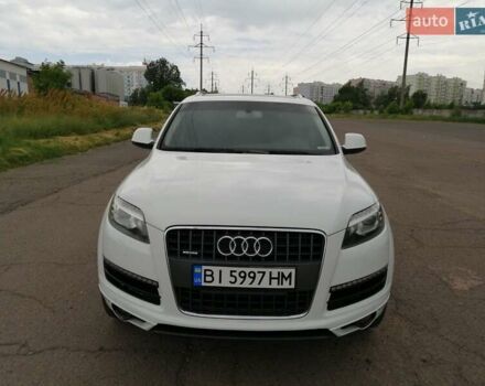 Ауди Ку 7 2015 в Полтаве на Automoto.ua Белый Ауди Ку 7, объемом двигателя 3 л и пробегом 118 тыс. км за 20500 $, фото 1 на Automoto.ua