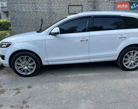 Белый Ауди Ку 7, объемом двигателя 3 л и пробегом 156 тыс. км за 23800 $, фото 3 на Automoto.ua