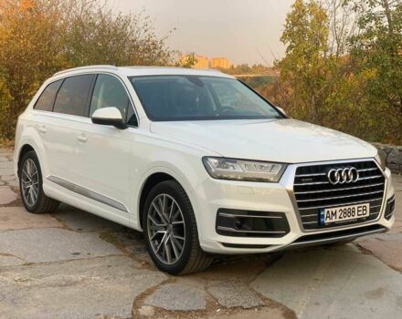 Белый Ауди Ку 7, объемом двигателя 3 л и пробегом 183 тыс. км за 36500 $, фото 1 на Automoto.ua