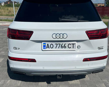 Ауди Ку 7 2016 в Хусте на Automoto.ua Белый Ауди Ку 7, объемом двигателя 3 л и пробегом 190 тыс. км за 27500 $, фото 3 на Automoto.ua