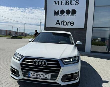 Ауді Ку 7 2016 у Хусте на Automoto.ua Білий Ауді Ку 7, об'ємом двигуна 2.97 л та пробігом 103 тис. км за 39990 $, фото 1 на Automoto.ua