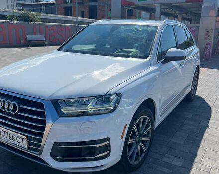 Ауди Ку 7 2016 в Хусте на Automoto.ua Белый Ауди Ку 7, объемом двигателя 3 л и пробегом 190 тыс. км за 27500 $, фото 2 на Automoto.ua