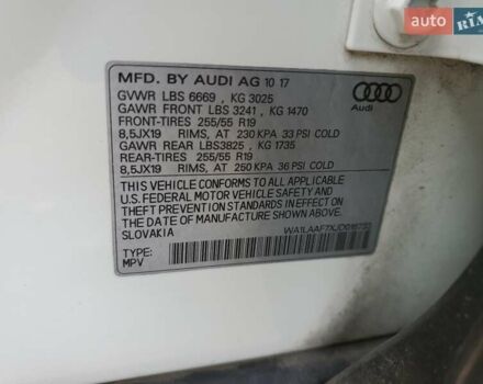 Белый Ауди Ку 7, объемом двигателя 3 л и пробегом 136 тыс. км за 7300 $, фото 11 на Automoto.ua