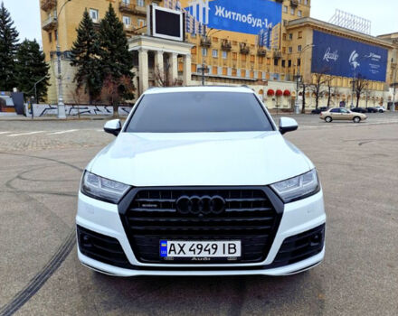 Ауди Ку 7 2017 в Харькове на Automoto.ua Белый Ауди Ку 7, объемом двигателя 3 л и пробегом 39 тыс. км за 34000 $, фото 1 на Automoto.ua