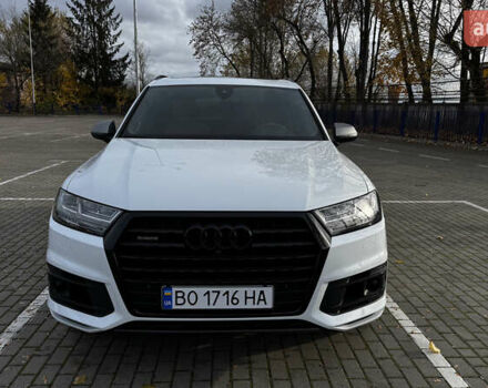 Ауди Ку 7 2018 в Тернополе на Automoto.ua Белый Ауди Ку 7, объемом двигателя 3 л и пробегом 151 тыс. км за 40900 $, фото 16 на Automoto.ua