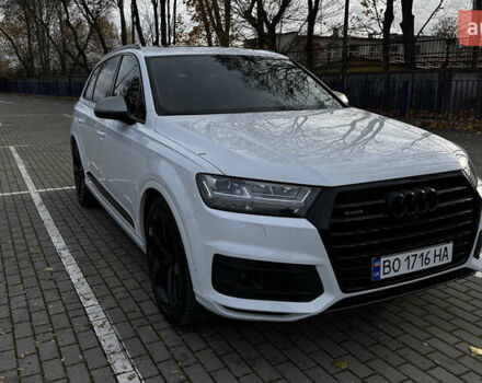 Ауди Ку 7 2018 в Тернополе на Automoto.ua Белый Ауди Ку 7, объемом двигателя 3 л и пробегом 151 тыс. км за 40900 $, фото 15 на Automoto.ua