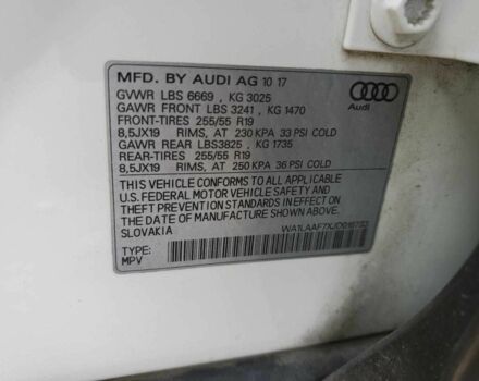 Белый Ауди Ку 7, объемом двигателя 3 л и пробегом 136 тыс. км за 6900 $, фото 11 на Automoto.ua