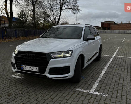 Ауди Ку 7 2018 в Тернополе на Automoto.ua Белый Ауди Ку 7, объемом двигателя 3 л и пробегом 151 тыс. км за 40900 $, фото 1 на Automoto.ua