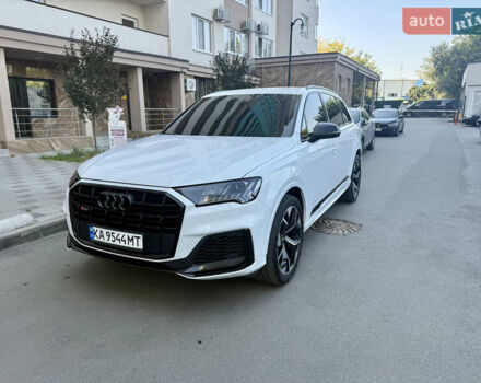 Белый Ауди Ку 7, объемом двигателя 2.97 л и пробегом 120 тыс. км за 55800 $, фото 1 на Automoto.ua