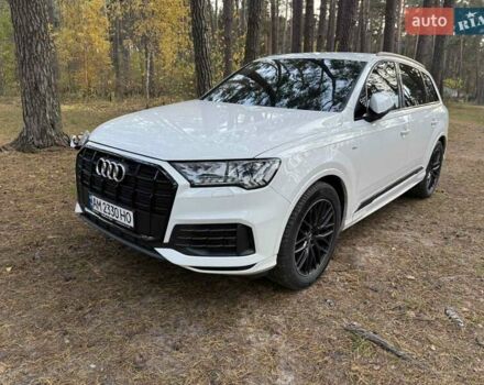 Ауди Ку 7 2020 в Житомире на Automoto.ua Белый Ауди Ку 7, объемом двигателя 2.97 л и пробегом 91 тыс. км за 65000 $, фото 5 на Automoto.ua