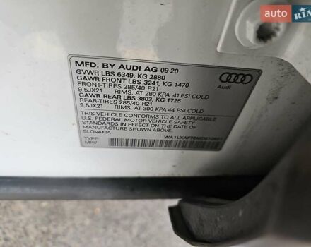 Белый Ауди Ку 7, объемом двигателя 3 л и пробегом 125 тыс. км за 41950 $, фото 58 на Automoto.ua