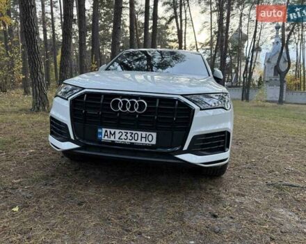 Ауди Ку 7 2020 в Житомире на Automoto.ua Белый Ауди Ку 7, объемом двигателя 2.97 л и пробегом 91 тыс. км за 65000 $, фото 6 на Automoto.ua