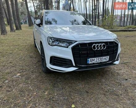 Ауди Ку 7 2020 в Житомире на Automoto.ua Белый Ауди Ку 7, объемом двигателя 2.97 л и пробегом 91 тыс. км за 65000 $, фото 11 на Automoto.ua