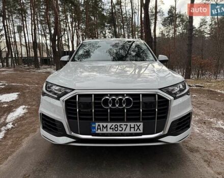 Белый Ауди Ку 7, объемом двигателя 3 л и пробегом 56 тыс. км за 56600 $, фото 1 на Automoto.ua