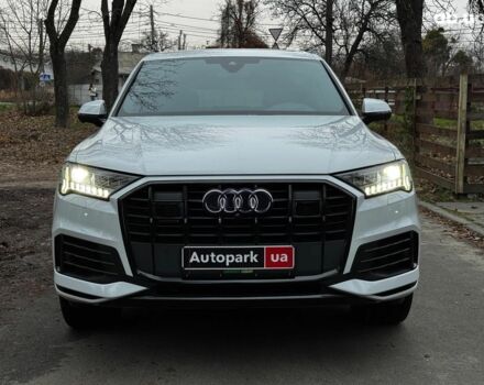 Белый Ауди Ку 7, объемом двигателя 3 л и пробегом 41 тыс. км за 58990 $, фото 1 на Automoto.ua