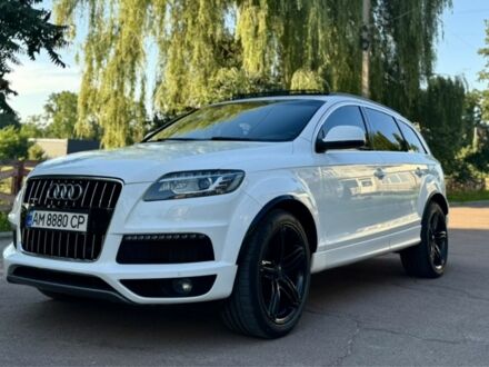 Белый Ауди Ку 7, объемом двигателя 3 л и пробегом 350 тыс. км за 16500 $, фото 1 на Automoto.ua