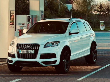 Белый Ауди Ку 7, объемом двигателя 2.97 л и пробегом 350 тыс. км за 17800 $, фото 1 на Automoto.ua