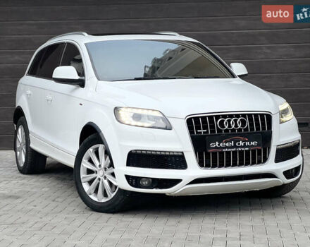 Белый Ауди Ку 7, объемом двигателя 2.97 л и пробегом 251 тыс. км за 19499 $, фото 1 на Automoto.ua