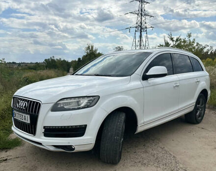 Белый Ауди Ку 7, объемом двигателя 3 л и пробегом 243 тыс. км за 14800 $, фото 1 на Automoto.ua