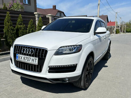 Ауди Ку 7 2012 в Хмельницком на Automoto.ua Белый Ауди Ку 7, объемом двигателя 3 л и пробегом 277 тыс. км за 15800 $, фото 1 на Automoto.ua