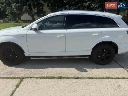 Ауди Ку 7 2012 в Киеве на Automoto.ua Белый Ауди Ку 7, объемом двигателя 2.97 л и пробегом 172 тыс. км за 20000 $, фото 1 на Automoto.ua
