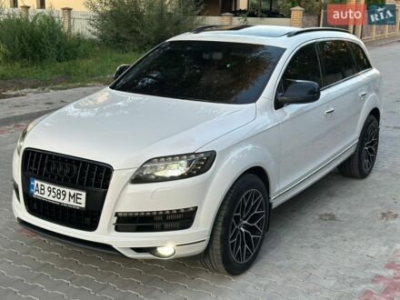 Белый Ауди Ку 7, объемом двигателя 3 л и пробегом 167 тыс. км за 17999 $, фото 1 на Automoto.ua