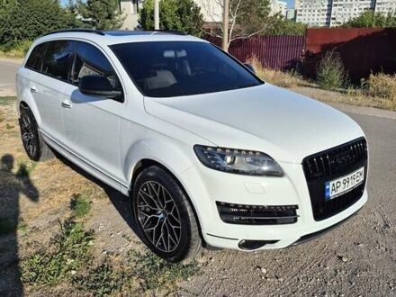 Ауди Ку 7 2012 в Запорожье на Automoto.ua Белый Ауди Ку 7, объемом двигателя 2.97 л и пробегом 130 тыс. км за 23500 $, фото 1 на Automoto.ua