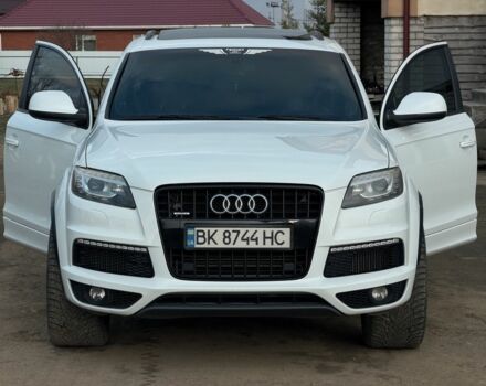 Белый Ауди Ку 7, объемом двигателя 3 л и пробегом 291 тыс. км за 23500 $, фото 1 на Automoto.ua