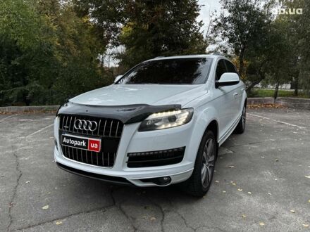 Ауди Ку 7 2013 в Киеве на Automoto.ua Белый Ауди Ку 7, объемом двигателя 3 л и пробегом 254 тыс. км за 15690 $, фото 1 на Automoto.ua