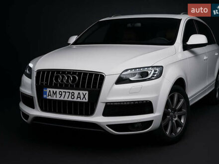 Білий Ауді Ку 7, об'ємом двигуна 3 л та пробігом 177 тис. км за 19900 $, фото 1 на Automoto.ua
