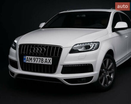 Белый Ауди Ку 7, объемом двигателя 3 л и пробегом 177 тыс. км за 19900 $, фото 1 на Automoto.ua