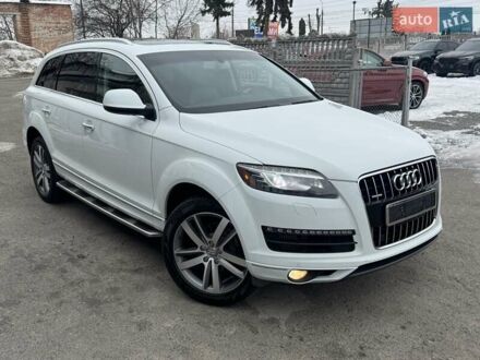 Белый Ауди Ку 7, объемом двигателя 2.97 л и пробегом 124 тыс. км за 21900 $, фото 1 на Automoto.ua