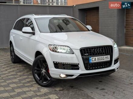 Ауди Ку 7 2013 в Ивано-Франковске на Automoto.ua Белый Ауди Ку 7, объемом двигателя 3 л и пробегом 355 тыс. км за 15999 $, фото 1 на Automoto.ua