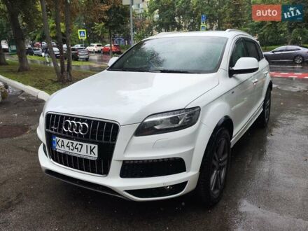 Ауди Ку 7 2013 в Киеве на Automoto.ua Белый Ауди Ку 7, объемом двигателя 2.97 л и пробегом 263 тыс. км за 22000 $, фото 1 на Automoto.ua