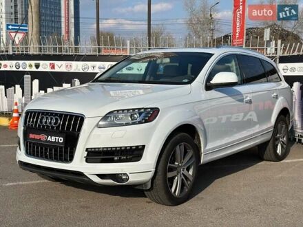 Ауди Ку 7 2013 в Киеве на Automoto.ua Белый Ауди Ку 7, объемом двигателя 2.97 л и пробегом 114 тыс. км за 23500 $, фото 1 на Automoto.ua